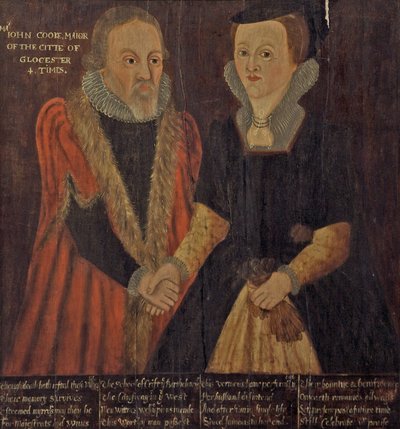 John and Joan Cooke by English School